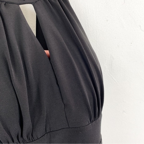 White House Black Market Little Black Cocktail Dress Sz 4 - Picture 5 of 11